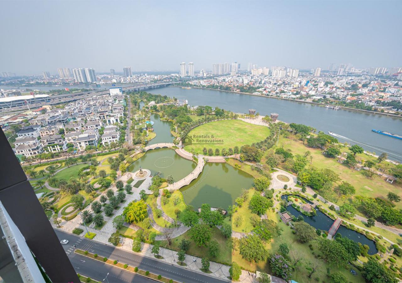 The Vinhomes Central Park Apartments - The Buildings Surrounding Landmark 81 Bandar Ho Chi Minh Luaran gambar
